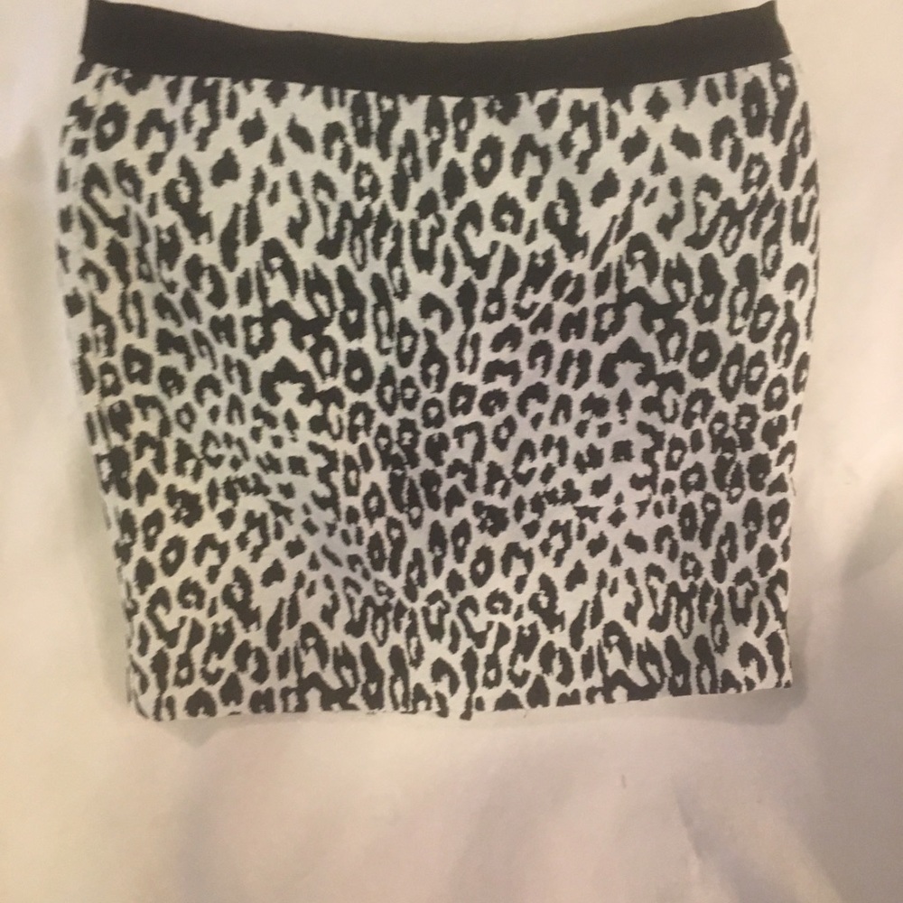 NWT Ann Taylor Cheetah print wool skirt size 14